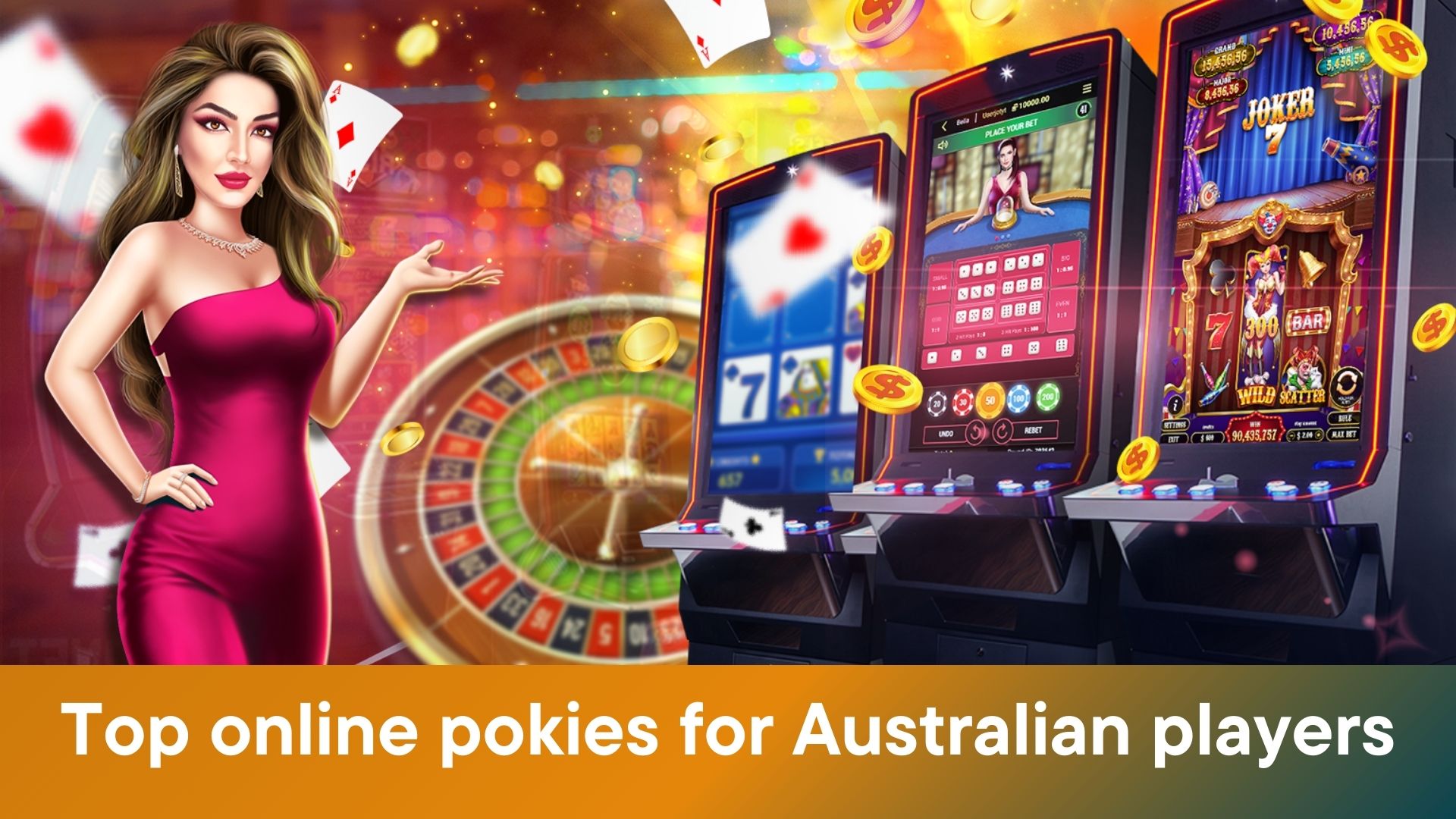 Top online pokies for Australian players